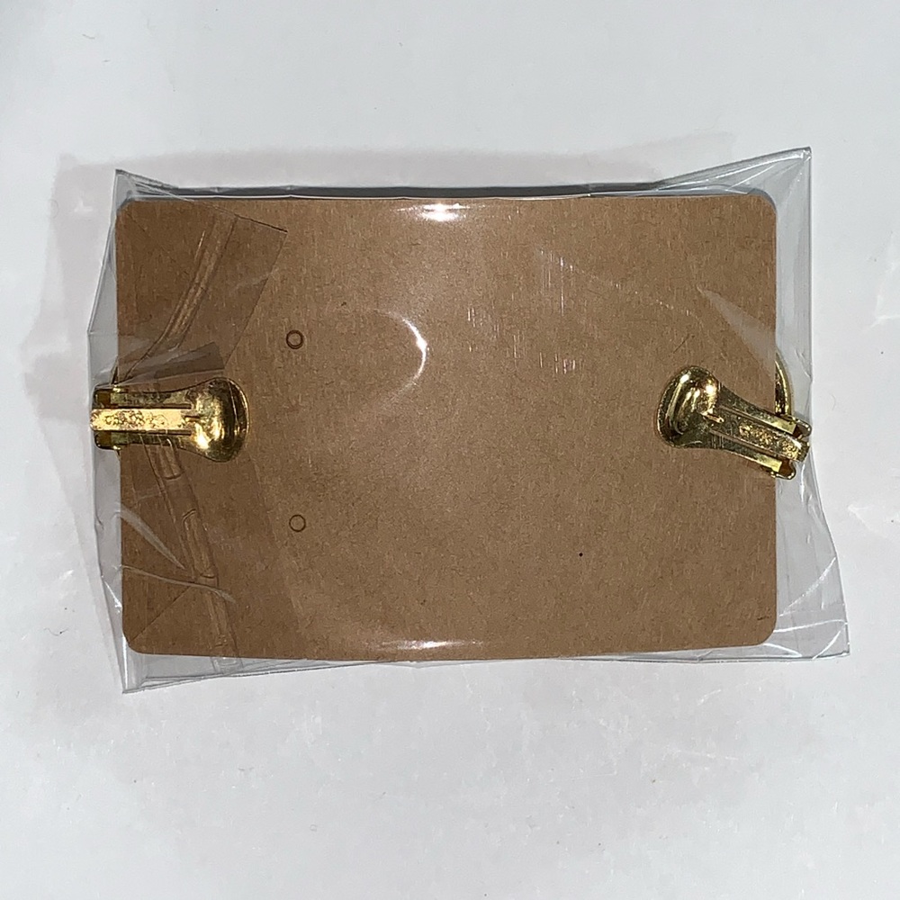 vintage DIOR gold-tone faux pearl clip EARRINGS - Picture 10 of 11